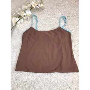 Victoria's Secret Swim Tankini Top Med